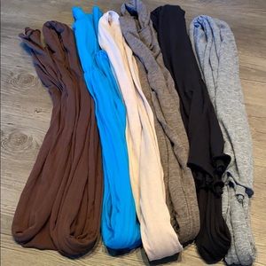 American Apparel Accessories - American Apparel scarves - 6 in total American Apparel Accessories - American Apparel scarves - 6 in total